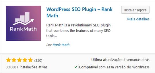 Rank Math Diretório WordPress