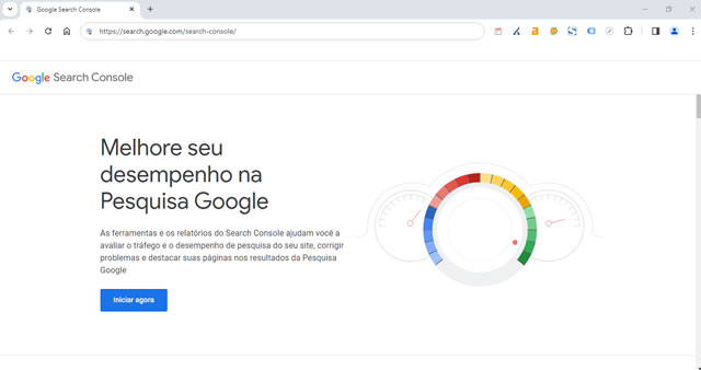 Cadastrando um Site no Search Console do Google